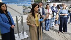 La conselleira de Vivienda y Planificaci�n de Infraestructuras, Mar�a M. Allegue, abord� las obras proyectadas en Lugo para la urbanizaci�n de la calle Serra de Meira.