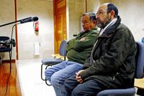 Mendoza y Rivas durante el juicio en la Audiencia.
