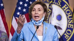 La presidenta de la C�mara de Representantes, Nancy Pelosi.