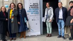 El director del Museo de Artes do Gravado  Estampa Dixital, Xon Pastor Rodrguez Santamara, asisti a la cita Arte, memoria e museos en Lugo