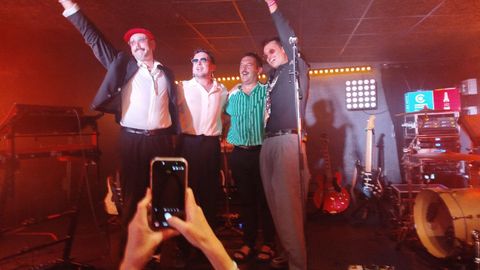 Concierto de The Rapants en San Vicente do Grove