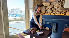 Lola Crespo, en su local de O Parrote