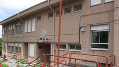 Fachada principal del IES Pe�a Novo, de Vilalba