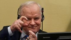 El exl�der militar serbobosnio Ratko Mladic.