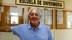 El director de la Escuela de Enfermera de Pontevedra, Miguel ngel Pin Cimadevila