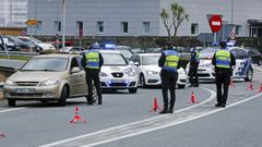 Control de la polic�a municipal de Poio