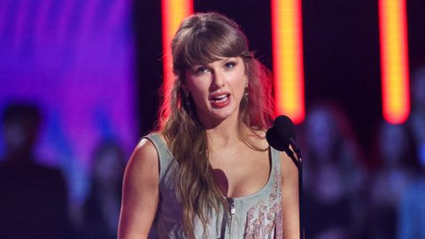 Taylor Swift, en un discurso al recoger un premio en marzo