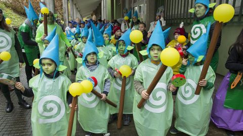 Presentaci�n de la Mikaeli�a y del bus de la Mikaela en Bu�o