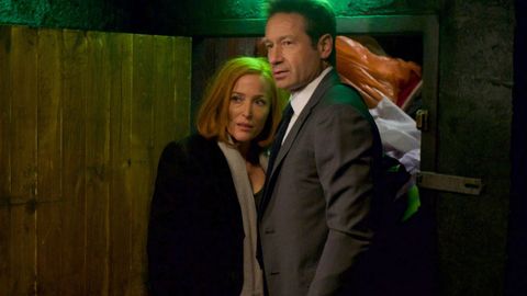 Gillian Anderson y David Duchovny, en &laquo;Expediente X&raquo;