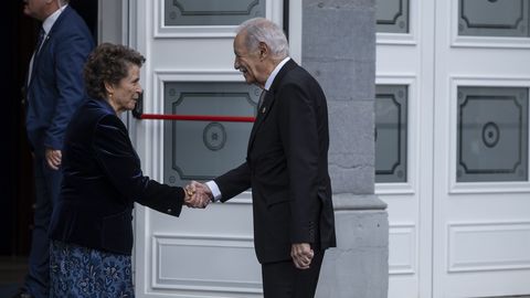 Llegada a la entrega de los Premios Princesa de Asturias 2025