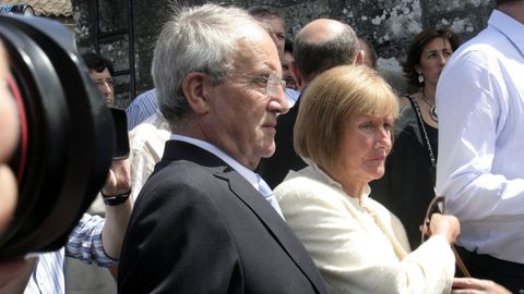 Miguel Blanco y su  mujer, Consuelo Garrido