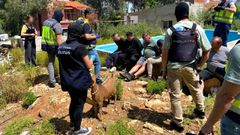 Varios de los arrestados de la banda que contaba con un laboratorio para procesar cocana en Valencia
