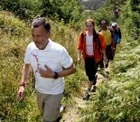 Agust�n Hern�ndez hizo el primer tramo del recorrido.