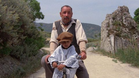 Salvatore Cascio y Philippe Noiret