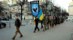 El ciudadano ruso detenido mantuvo contactos con integrantes del batall�n de Azov que hab�an servido como �l en la Legi�n Extranjera de Francia