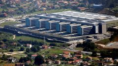 El Hospital �lvaro Cunqueiro de Vigo, con un estructura en peine y mucho m�s horizontal que el antiguo Hospital Xeral.