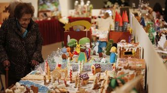 Imagen de archivo de la exposición de belenes de Afundación