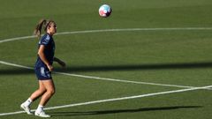 Alexia Putellas, en un entrenamiento con la selecci�n espa�ola