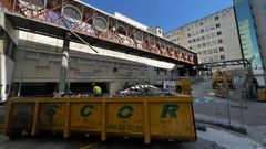 La demolici�n de la estructura es necesaria para construir el nuevo edificio de hospitalizaci�n del CHUO.