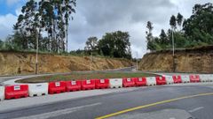 Obras en ejecuci�n del nuevo vial de acceso a Montecelo