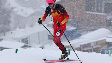 Oriol Cardona, en otro momento de la competici�n