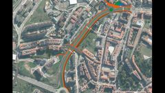 Propuesta del PSOE para la Ronda Sur de Oviedo