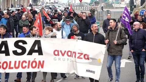 En esta ocasión la marcha ha discurrido por el centro