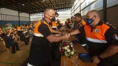 Carballo rinde homenaje a los h�roes de la pandemia