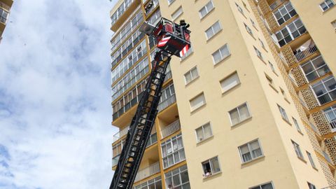 Foto de archivo de otra intervencin de los bomberos en As Torres de Foz