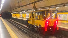 Una de las dresinas diseadas y construidas por Uromac