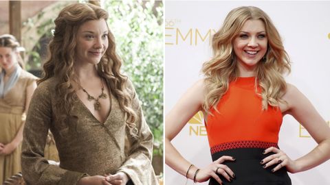 NATALIE DORMER. Margaery Tyrell quiere ser reina sí o sí. Y la actriz que le da vida no ha dudado en perder su cabellera rubia para interpretarla