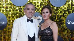 Jaime Martnez Bordi, junto a su esposa, la empresaria Marta Fernndez, en la gala Starlite celebrada el domingo. 