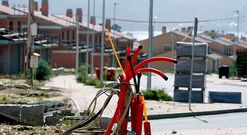 La urbanizaci�n Costa Mi�o Golf todav�a tiene muchas �reas abandonadas.