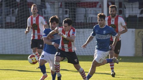 Anxo acab&oacute; el partido ante el Gran Pe&ntilde;a lesionado