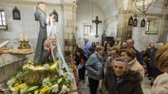 Hoxe, d�a grande dos festexos de san Antonio na Agualada