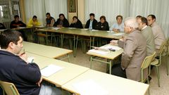 Imagen de un curso de horticultura celebrado en Fonteboa.