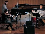 El grupo reproduce las bandas sonoras de inicios del cine.