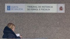 El Tribunal de Instancia de Ferrol, con la nueva carteler�a