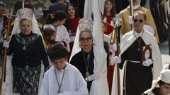 Las procesiones de la Semana Santa en A Coru�a