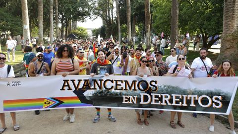 Día del Orgullo en Pontevedra.