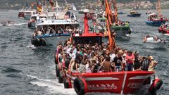 Procesin martima del Carmen en Cabo de Cruz 2024