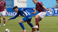 Partido entre el Avil�s y el Pontevedra de esta temporada.