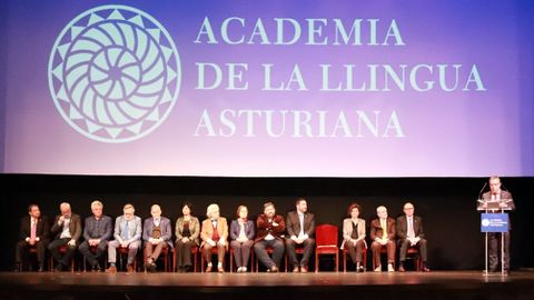 acto institucional del 43� D�a de les Lletres Asturianes