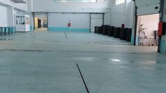 Lonja de Ribeira, vac�a por la huelga de transporte