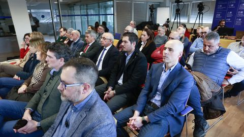 En el foro hab�a representantes de Caixa Rural o compa��as como Grupo Leite R�o, Naturleite, Entrepinares o Tragsatec, entre otras