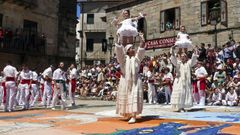 Las conocidas como danzas blancas son muy t�picas en la zona