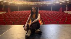 Zoe da Fonte, actriz coru&ntilde;esa que est&aacute; en la Joven Compa&ntilde;&iacute;a Nacional de Teatro Cl&aacute;sico