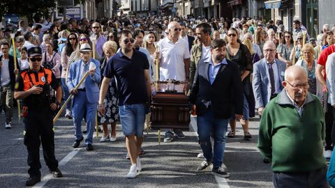 Procesión de As Mortallas, en A Pobra, el año pasado.