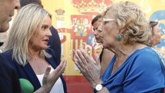 Mari Mar Blanco pide a Carmena que coloque el cartel con la imagen de su hermano