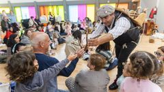 Unha das moitas actividades que ten habido con Apego na capital bergantiñá